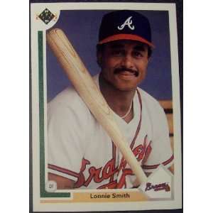    1991 Upper Deck #305 Lonnie Smith [Misc.]