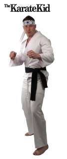 Karate Kid Daniel San Deluxe Costume Adult Standard New  