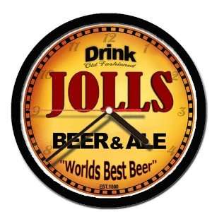  JOLLS beer and ale cerveza wall clock 