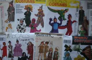 KIDS DRESS UP OR PLAY COSTUME PATTERN VARIETY STYLE & SIZE TODDLERS TO 