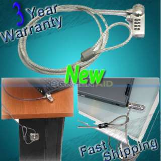 Laptop Notebook Combination Lock Chain Security Cable  