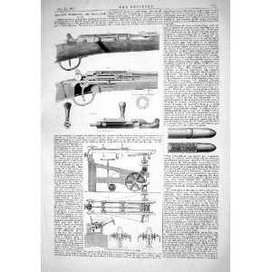 1867 PARIS EXHIBITION SMALL ARMS RIFLES GUNS FRENCH 