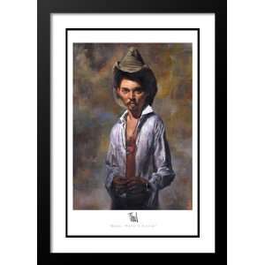  Jota Leal 20x26 Framed and Double Matted Rebel With a 