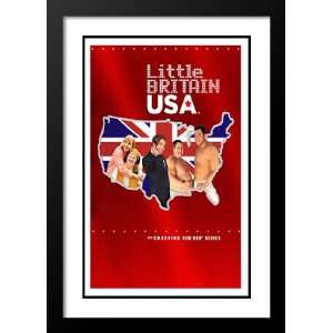 Little Britain 20x26 Framed and Double Matted Movie Poster   Style C 
