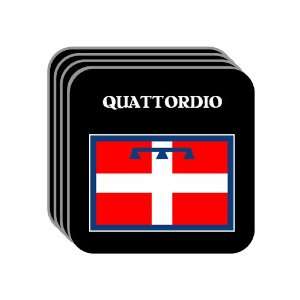  Italy Region, Piedmont (Piemonte)   QUATTORDIO Set of 4 