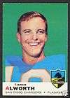 1969 TOPPS FOOTBALL 69 LANCE ALWORTH S D CHARGERS NM