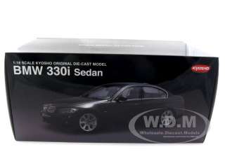 2008 2009 2010 BMW 330i SEDAN RUBY BLACK 118 KYOSHO  