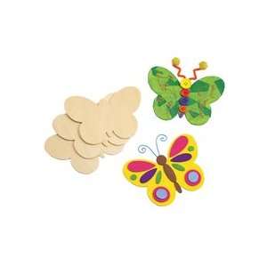  Wooden Butterfly Shapes   Set of 12 Arts, Crafts & Sewing