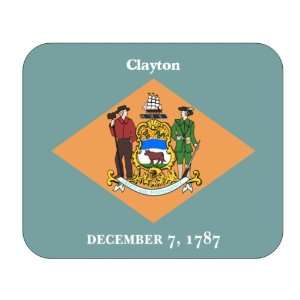 US State Flag   Clayton, Delaware (DE) Mouse Pad 