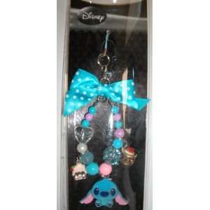  Lilo and Stitch Beads & Bow Cell Phone Charm Strap ~Cute 