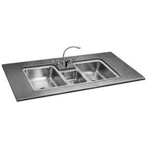  Just Triple Bowl Undermount Group Stainless Steel Sink 