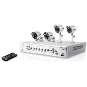  LILIN LHS DVR204KIT 4 Channel Security DVR W/ 500GB HD and 