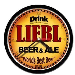  LIEBL beer and ale cerveza wall clock 