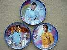   Star Trek Original Series Collector Plates NRFB; Kirk, Spock and Crew