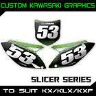   Number Graphics Backgrounds   KX KLX KXF 65 85 110 125 250 450