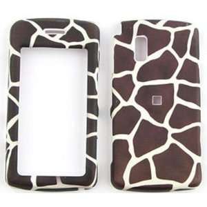 LG VU cu920  Brown Giraffe Print  Hard Case/Cover/Faceplate/Snap On 