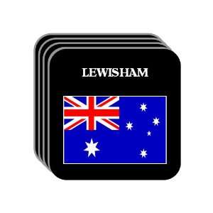  Australia   LEWISHAM Set of 4 Mini Mousepad Coasters 
