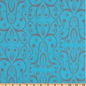 58 Wide Karavan Stretch Cotton Jersey Knit Savannah Turquoise Fabric 