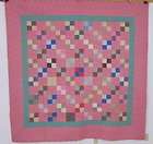 gorgeous 1930s four patch quilt kreider family quality one day