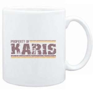  Mug White  Property of Karis   Vintage  Female Names 