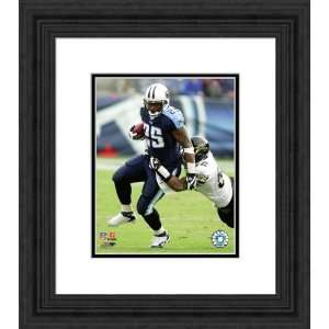 Framed Lendale White Tennessee Titans Photograph  Sports 