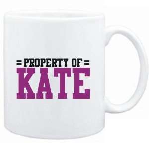 Mug White  Property of Kate  Female Names  Sports 