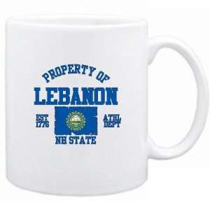 New  Property Of Lebanon / Athl Dept  New Hampshire Mug Usa City 