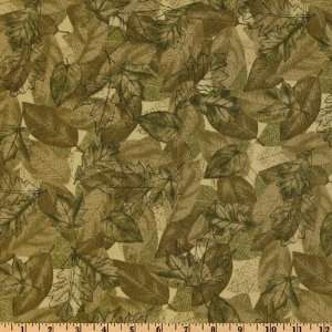  44 Wide Timeless Treasures Leaves Of Grass Tonal Sage 