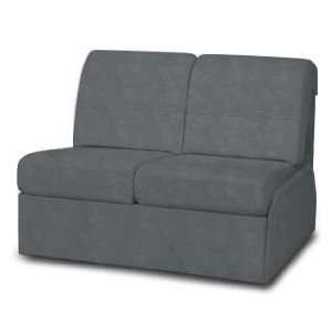  Mission Federal Faux Leather Armless TB Loveseat