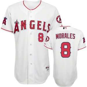 Kendrys Morales Jersey Adult Majestic Home White Authentic Los 