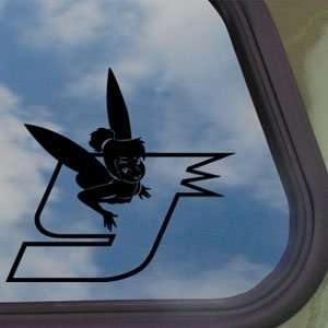  KASEY KHANE #9 WITH TINKERBELL Black Decal Window Sticker 