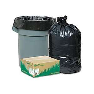  Recycled Large Trash and Yard Bags, 33 gal, .9 mil, 32.5 x 
