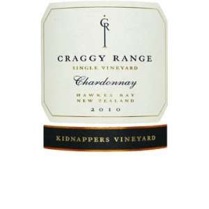 2010 Craggy Range Chardonnay Hawkes Bay Kidnappers Vineyard 750ml