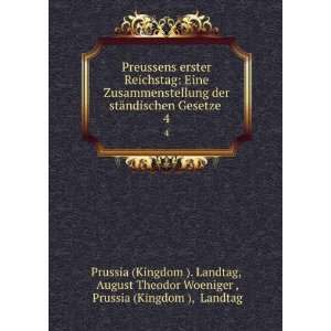   , Prussia (Kingdom ), Landtag Prussia (Kingdom ). Landtag Books