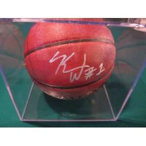  Kimba Walker Bobcats Rookie Signed Autographed Basketball 