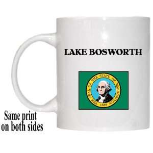  US State Flag   LAKE BOSWORTH, Washington (WA) Mug 