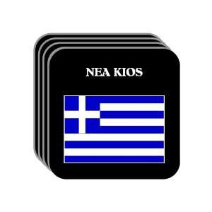  Greece   NEA KIOS Set of 4 Mini Mousepad Coasters 