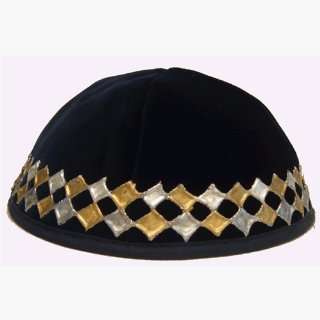  Kippah Velvet   Handpainted 6