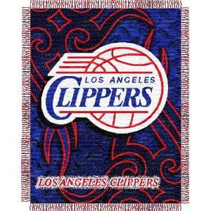 Los Angeles Clippers 48 x 60 Triple Woven Jacquard Throw  