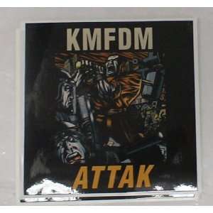  Music Sticker 5x5 Kmfdm 