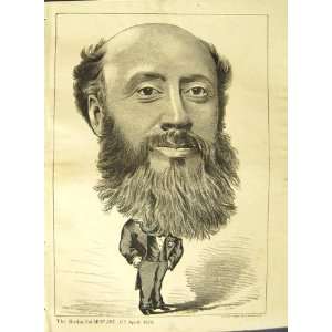 Portrait Mr Campbell Bailie 1878 Glasgow Conscience 