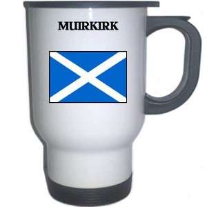  Scotland   MUIRKIRK White Stainless Steel Mug 
