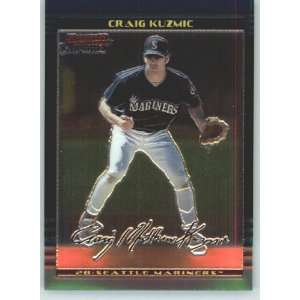  2002 Bowman Chrome #318 Craig Kuzmic SP RC   Seattle 