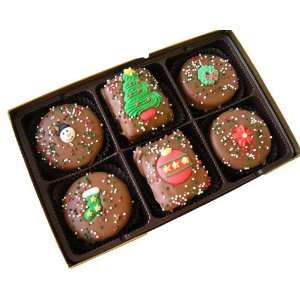 Chocolate Rice Krispie and Oreo Christmas Gift Box  