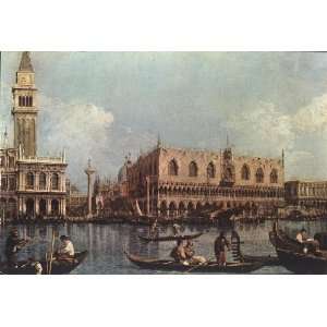   name View of the Bacino di San Marco St Marks Basin, By Canaletto