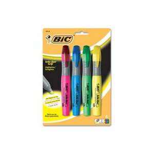 Quality Product By Bic Corporation   Brite Liner Highlighter W/Rubber 