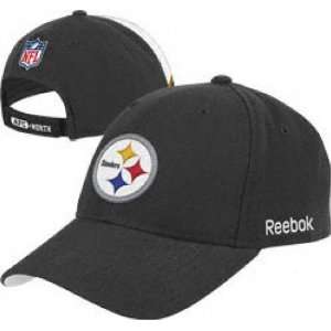  Mens Pittsburgh Steelers Coaches Structured Adjustable Hat 