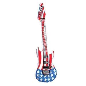  Stars & Stripes Guitar Inflate Toys & Games