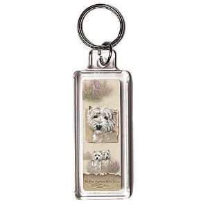   Key Ring   West Highland Terrier   3 Key Chain