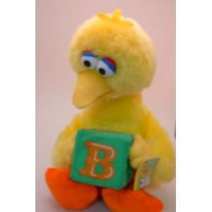  21 Big Bird Plush with Alphabet Block Toys & Games